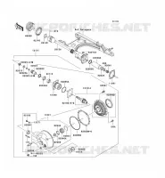 DRIVE SHAFT   FINAL GEAR for Kawasaki VN1500 CLASSIC 2002