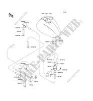 FUEL EVAPORATION SYSTEM(CA) for Kawasaki VN1500 CLASSIC 2003