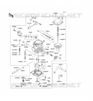 CARBURETOR for Kawasaki VN1500 CLASSIC 2004