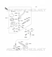 FRONT MASTER CYLINDER for Kawasaki VN1500 CLASSIC 2004