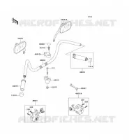HANDLEBAR for Kawasaki VN1500 CLASSIC 2004