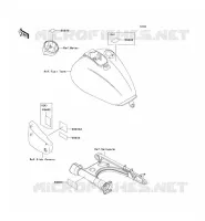 LABELS for Kawasaki VN1500 CLASSIC 2004
