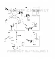 SWITCH   REFLECTORS for Kawasaki VN1500 CLASSIC 2004