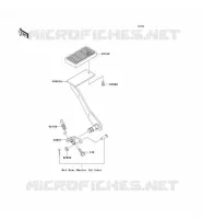 BRAKE PEDAL   TORK LINK for Kawasaki VN1500 CLASSIC TOURER FI 2001