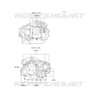 CRANKCASE BOLT for Kawasaki VN1500 CLASSIC TOURER FI 2001