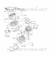 CYLINDER HEAD for Kawasaki VN1500 CLASSIC TOURER FI 2001