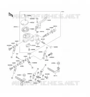 FRONT MASTER CYLINDER for Kawasaki VN1500 CLASSIC TOURER FI 2001