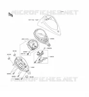 METERS for Kawasaki VN1500 CLASSIC TOURER FI 2001