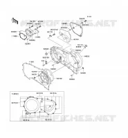 RIGHT ENGINE COVER(S) for Kawasaki VN1500 CLASSIC TOURER FI 2001