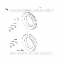 TIRES for Kawasaki VN1500 CLASSIC TOURER FI 2001
