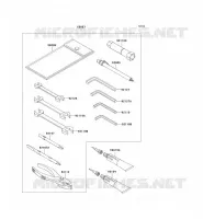TOOL for Kawasaki VN1500 CLASSIC TOURER FI 2001