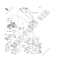 FUEL EVAPORATION SYSTEM(CA) for Kawasaki VN1600 CLASSIC 2004