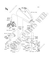 FUEL EVAPORATION SYSTEM(CA) for Kawasaki VN1600 CLASSIC 2008