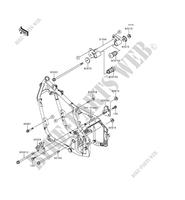 FRAME PARTS (COUVERTURE) for Kawasaki VN800 1995