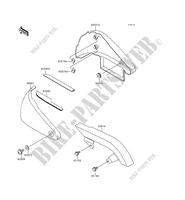 SIDE COVERS   CHAIN COVER for Kawasaki VN800 1995