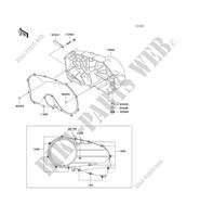 RIGHT ENGINE COVER(S) for Kawasaki VN800 2005