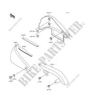 SIDE COVERS   CHAIN COVER for Kawasaki VN800 1996