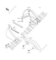 SIDE COVERS   CHAIN COVER for Kawasaki VN800 1996
