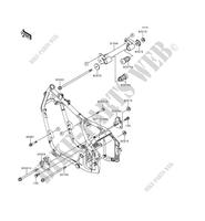 FRAME PARTS (COUVERTURE) for Kawasaki VN800 1997