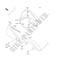 SIDE COVERS   CHAIN COVER for Kawasaki VN800 1997