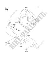 SIDE COVERS   CHAIN COVER for Kawasaki VN800 1998