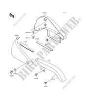SIDE COVERS   CHAIN COVER for Kawasaki VN800 1999