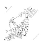 FRAME PARTS (COUVERTURE) for Kawasaki VN800 1999