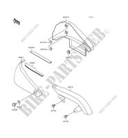 SIDE COVERS   CHAIN COVER for Kawasaki VN800 1999