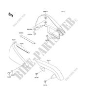 SIDE COVERS   CHAIN COVER for Kawasaki VN800 CLASSIC 1996