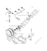 IGNITION SYSTEM for Kawasaki 1400GTR ABS 2015