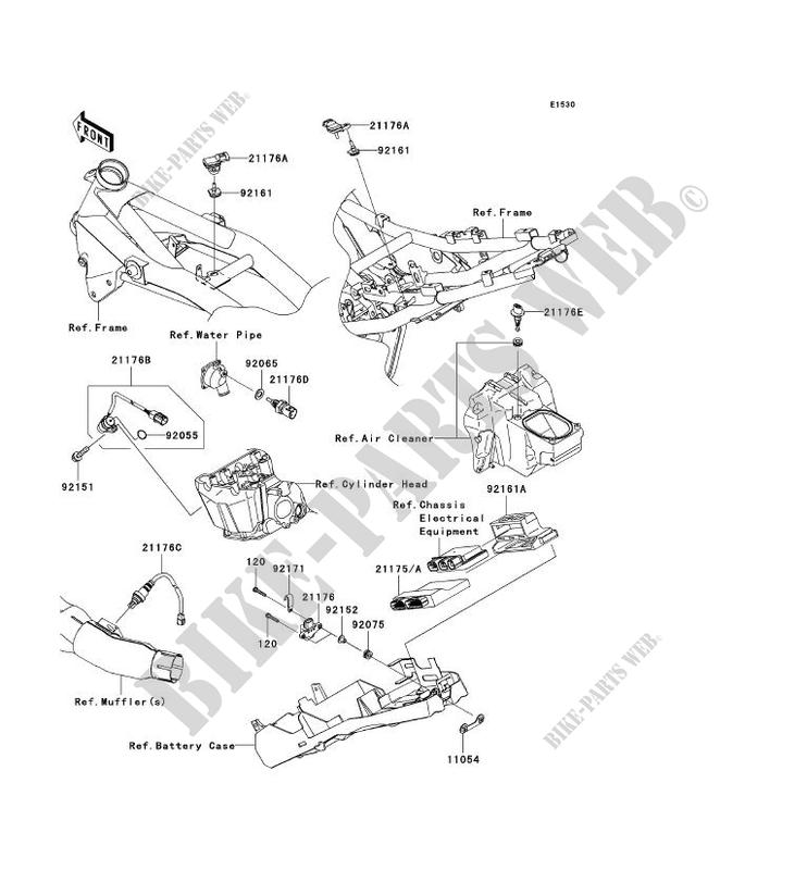 FUEL INJECTION for Kawasaki Z750 ABS 2007