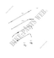 CABLES for Kawasaki Z800 ABS 2014