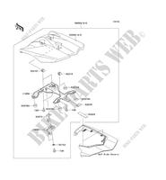 ACCESSORY (COUVRE SELLE) for Kawasaki Z1000SX 2013