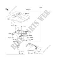 ACCESSORY (COUVRE SELLE) for Kawasaki Z1000SX 2013
