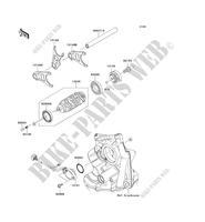 GEAR CHANGE DRUM   SHIFT FORKS for Kawasaki NINJA ZX-10R ABS 2013