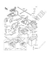 CHASSIS ELECTRICAL EQUIPMENT for Kawasaki ZZR1100 1994