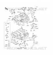 Crankcase(s) for Kawasaki NINJA ZX-12R 2000 - Kawasaki