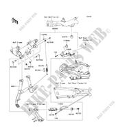 ACCESSORY (BEQUILLE CENTRALE) for Kawasaki ZZR1400 2012