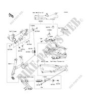 ACCESSORY (BEQUILLE CENTRALE) for Kawasaki ZZR1400 2012
