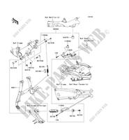 ACCESSORY (BEQUILLE CENTRALE) for Kawasaki ZZR1400 2013