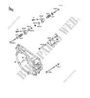 FRAME PARTS (COUVERTURE) for Kawasaki GPX500R 1990