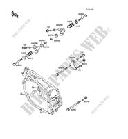 FRAME PARTS (COUVERTURE) for Kawasaki GPX600R 1988