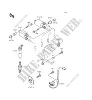 IGNITION SYSTEM for Kawasaki ZZR600 1993