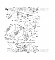 RADIATOR for Kawasaki ZZR600 2004