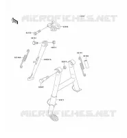 STAND for Kawasaki ZZR600 2004