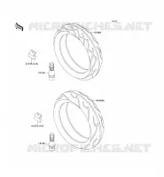 TIRES for Kawasaki ZZR600 2004