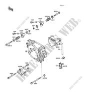 FRAME PARTS (COUVERTURE) for Kawasaki GPX750R 1989