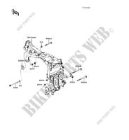 FRAME PARTS (COUVERTURE) for Kawasaki GPZ900R 1989