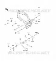 FRAME PARTS (COUVERTURE)  900 kawasaki-motorcycle 1995 NINJA ZX-9R F_04