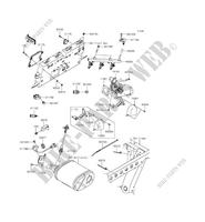 FUEL INJECTION for Kawasaki MULE PRO-FXT 2015
